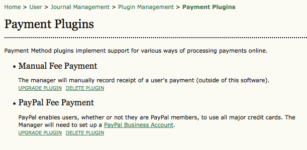 Payment Plugins